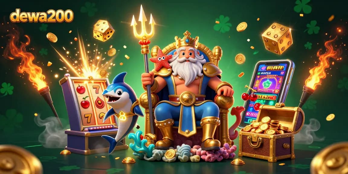 Menangkan jackpot dengan dewa200 melalui gambar ilustrasi kasino yang kaya warna dan detail