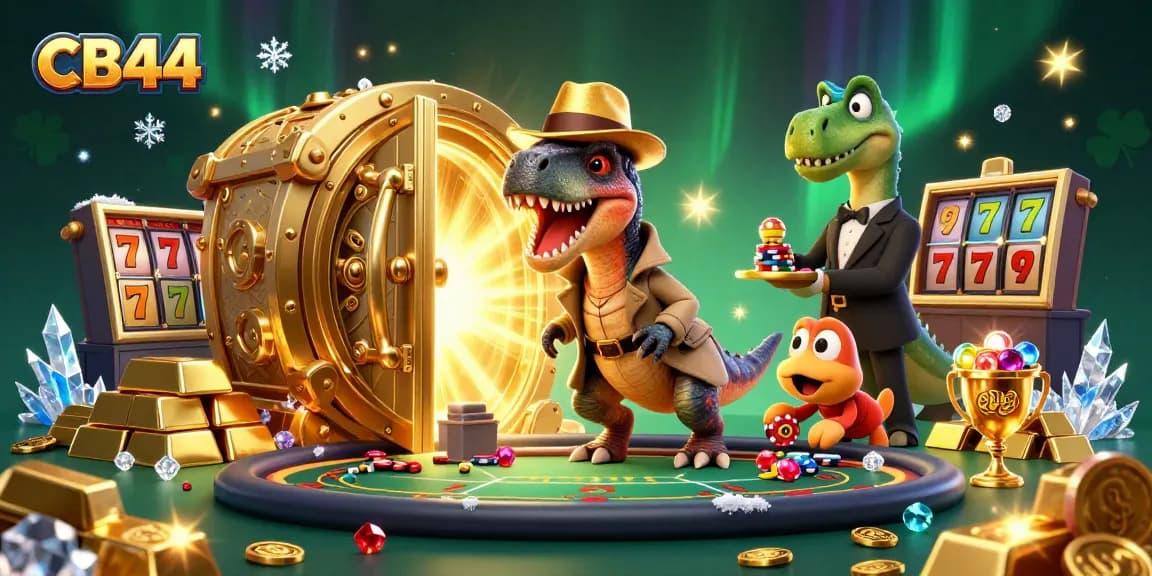 Engage with thrilling gaming at CB44 with dynamic casino characters and rich treasures.