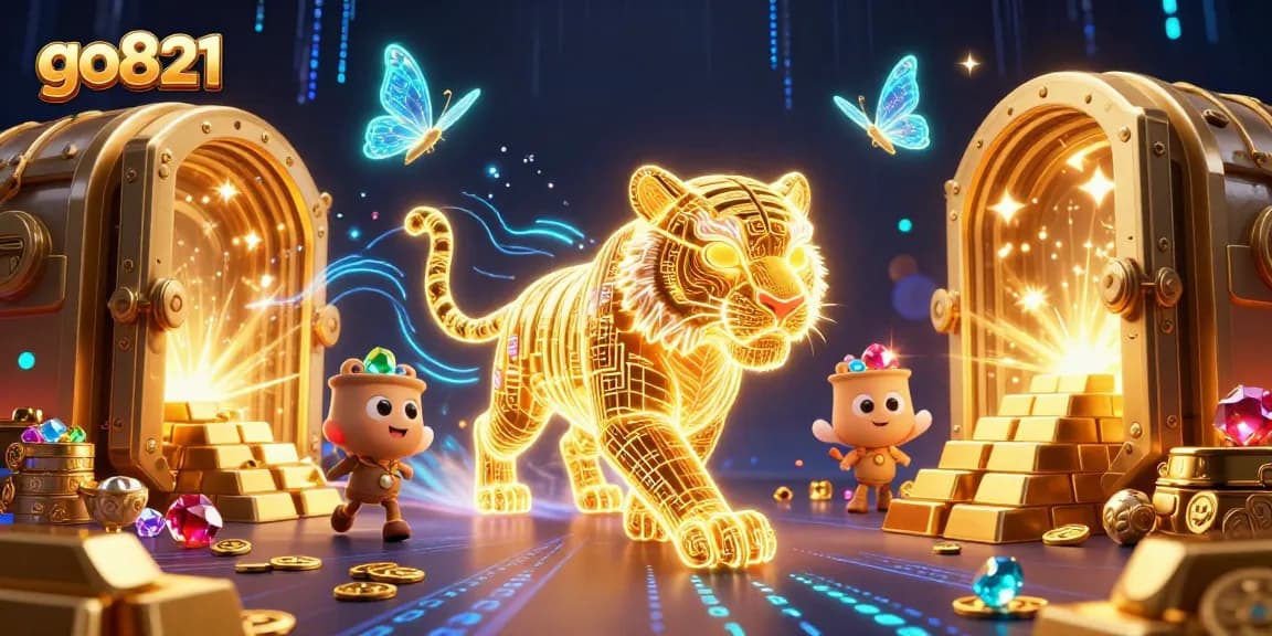 Experience the thrill of go821 casino with vibrant 3D slots, golden treasures, and dynamic gaming action.