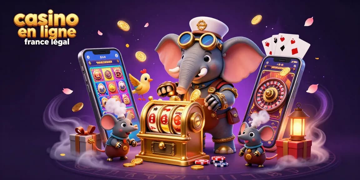 Faites le plein d'énergie avec les machines à sous sur un casino en ligne France légal.