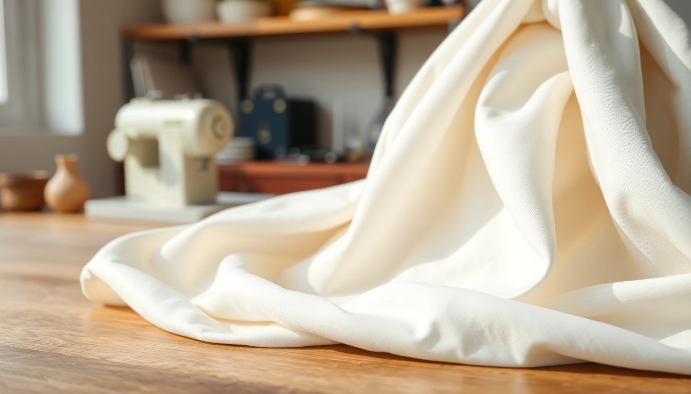 Molton per meter stof op een aantrekkelijke manier gepresenteerd voor textielliefhebbers.
