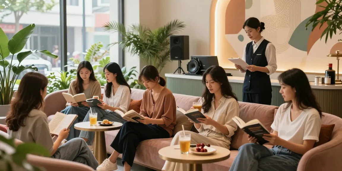 Relaxing 파주op spa scene with guests enjoying luxurious services and warm atmosphere.