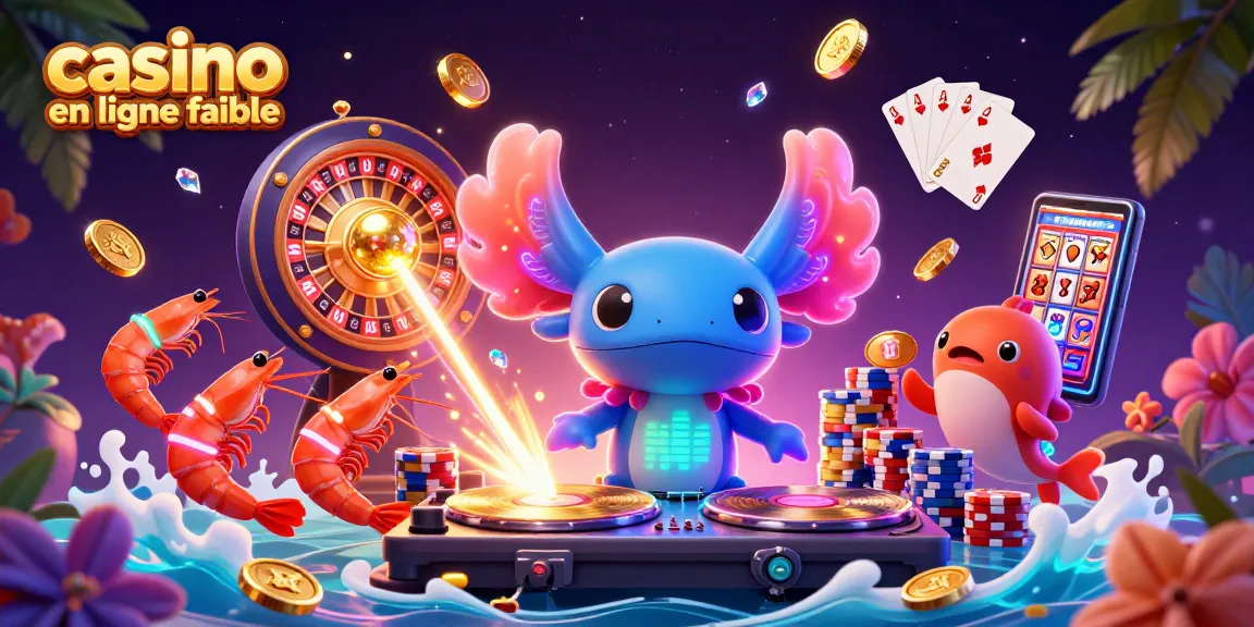 Plongez dans un univers de jeu captivant avec ce casino en ligne fiable, où un DJ axolotl anime la fête.