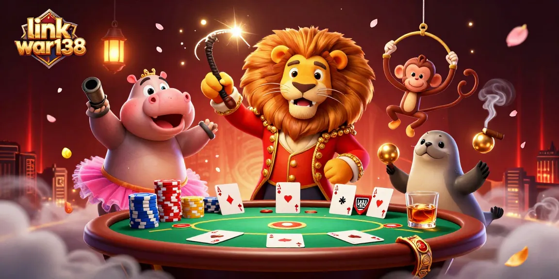 Engage with link war138 and experience packed gambling fun featuring dynamic characters and vibrant poker elements.
