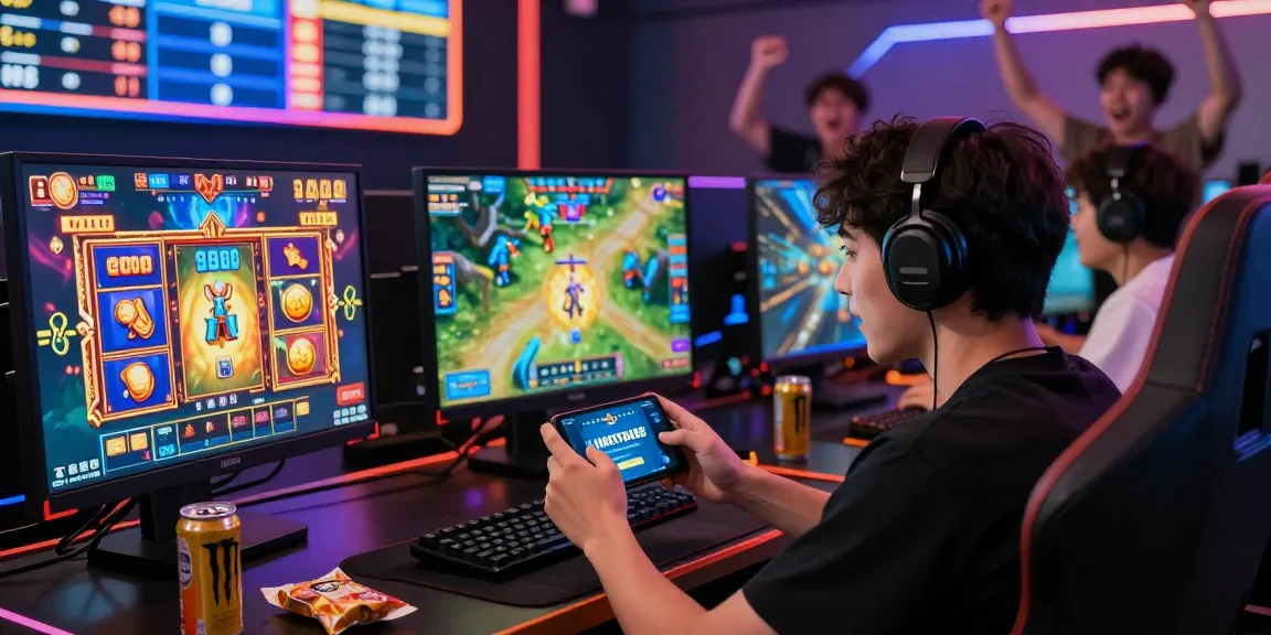 Player logging in to MANTRA88 platform, surrounded by vibrant gaming visuals and competitive atmosphere.