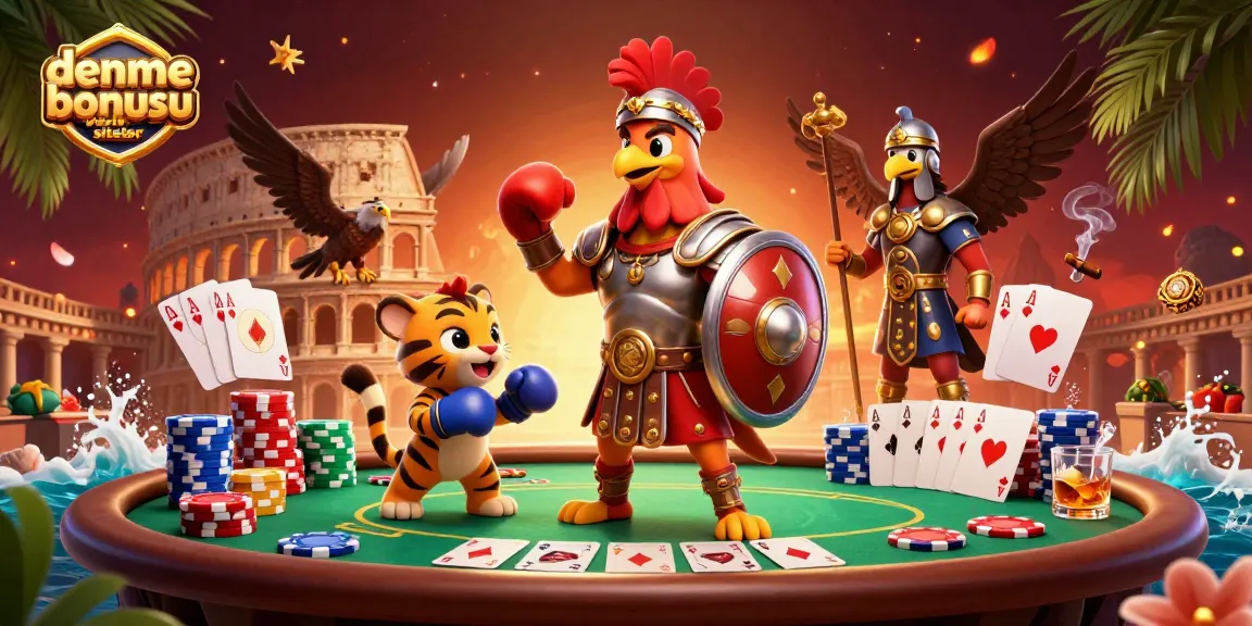 Engage in thrilling gaming at deneme bonusu veren siteler with dynamic poker and festive atmosphere.