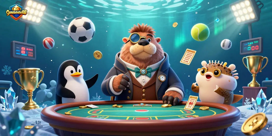 Experience the thrills of gamebainohu88 with intriguing underwater poker action