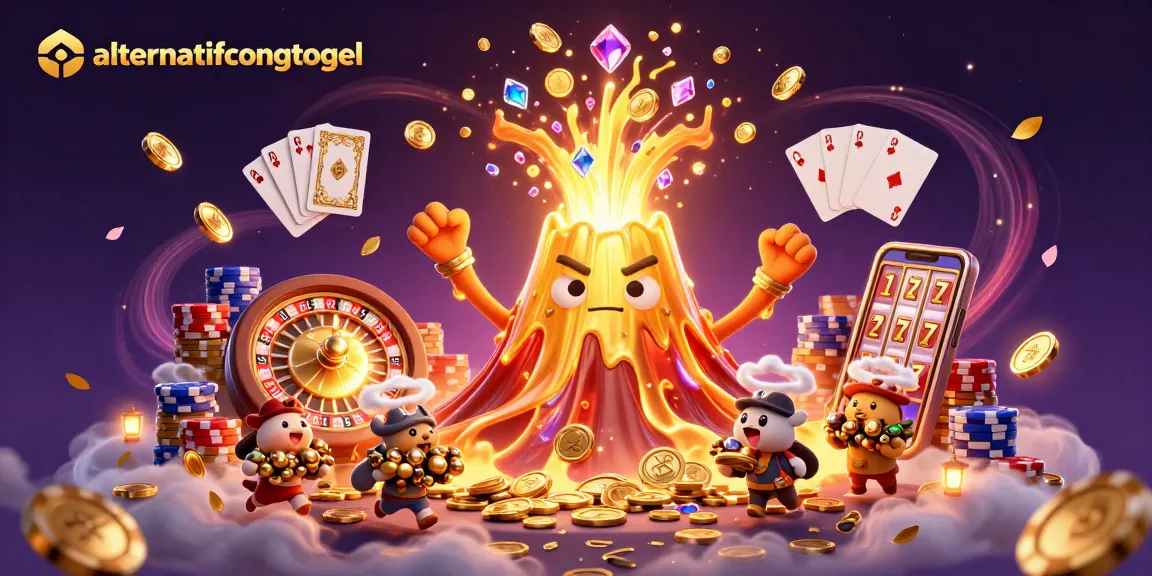 Experience the excitement of alternatifcongtogel with thrilling treasure explosions and dynamic casino elements.