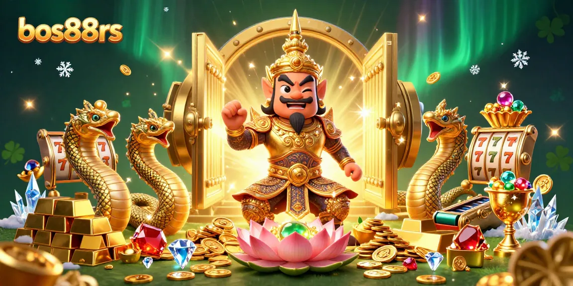 Experience thrilling casino adventures with bos88rs, featuring vibrant characters and jackpot elements.
