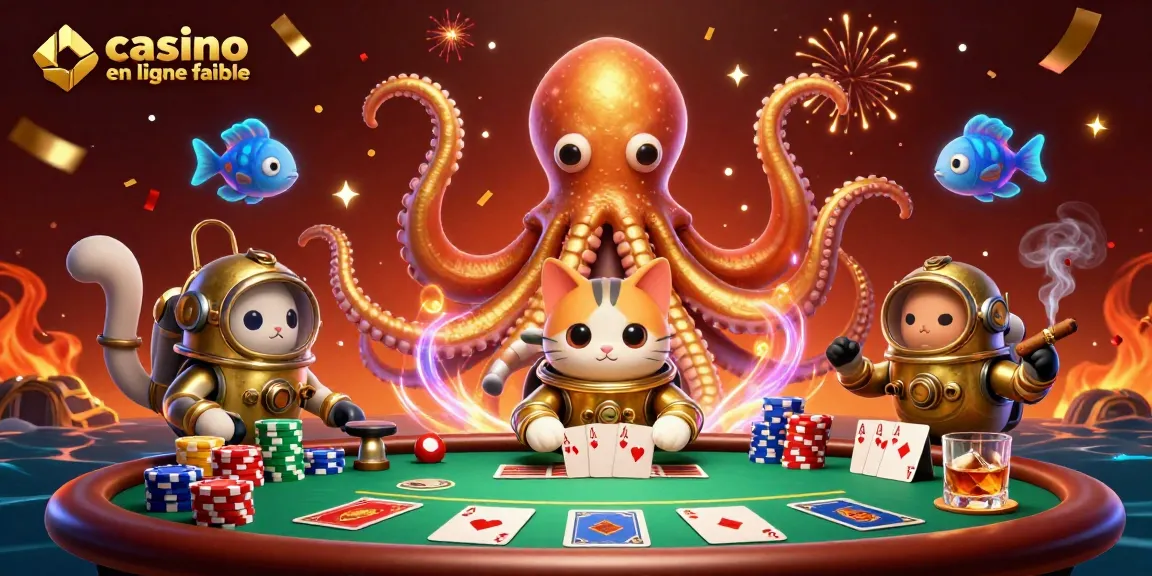 Jouez avec le kraken aux tentacules dorés dans un casino en ligne fiable
