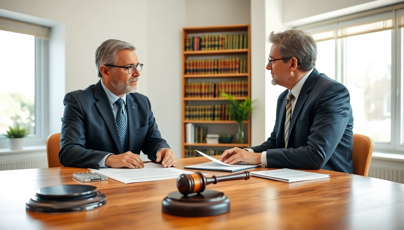 Understanding Probate process with a lawyer in a welcoming office setting.