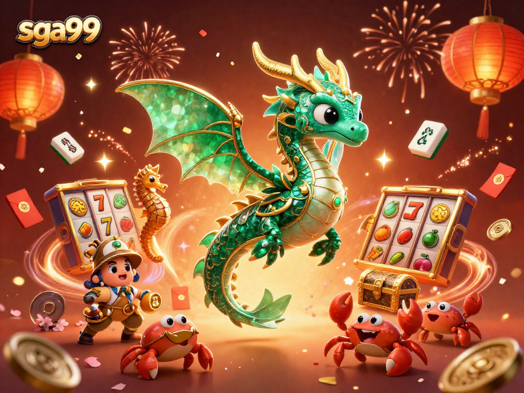 Experience thrilling wins with sga99's vibrant slots and magical sea dragon adventure.