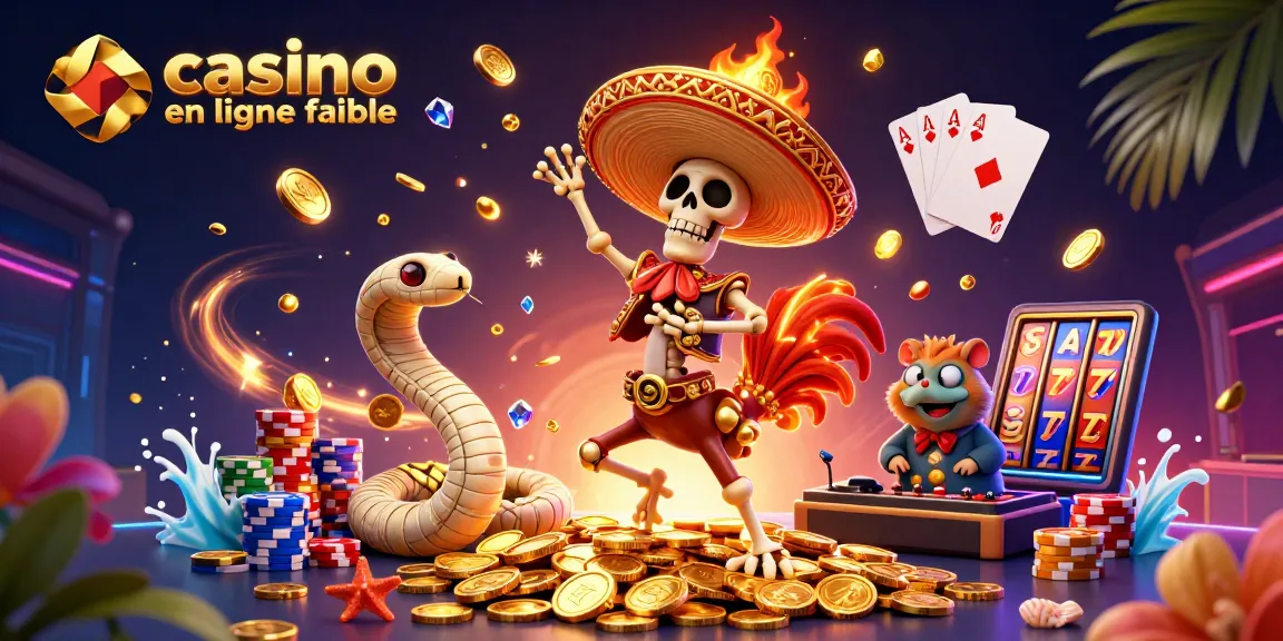 Célébrez la victoire avec des personnages de casino en ligne fiable dans une illustration dynamique et festive.