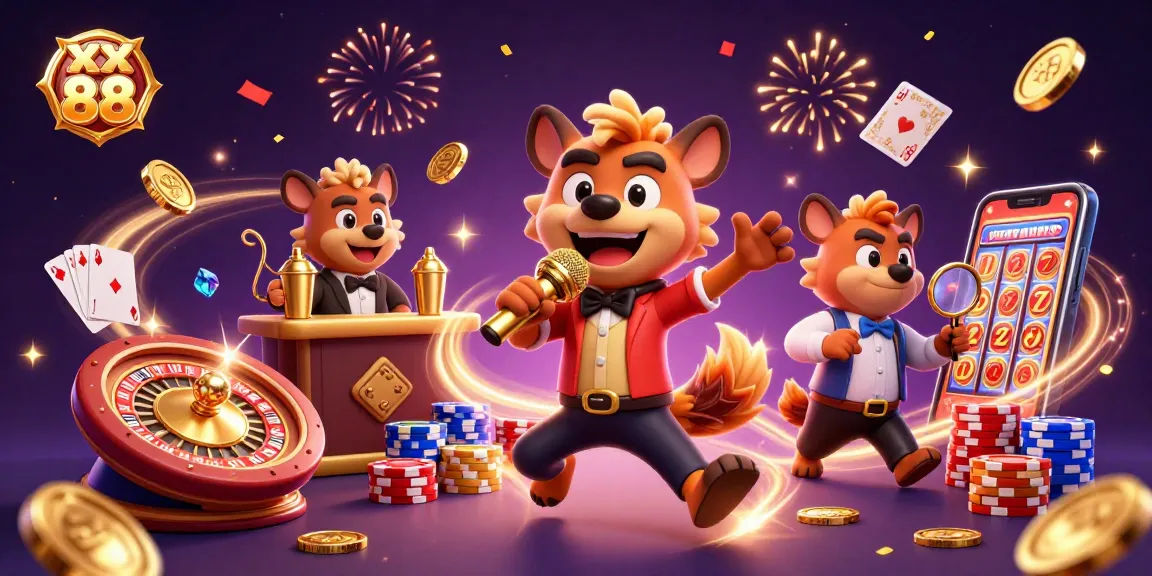 Experience the vibrant energy of xx 88 casino with hyenas enhancing your gaming excitement!