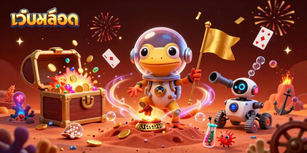 เว็บสล็อต เล่นสนุกกับเกมสล็อตออนไลน์ในภาพ 3D สุดสนุกและตื่นเต้น